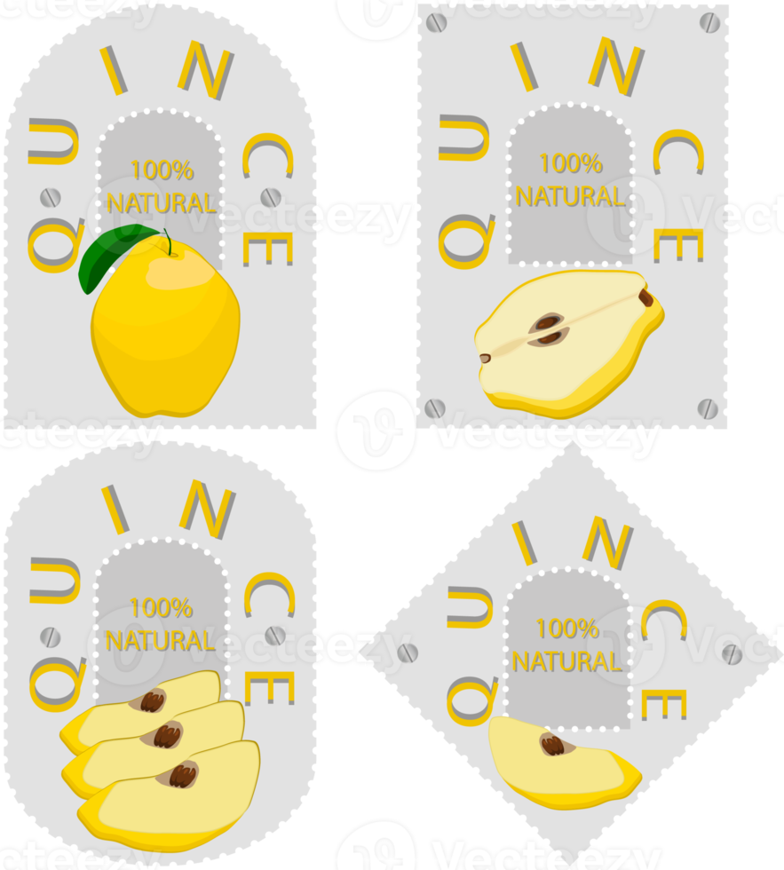 Sweet juicy tasty natural eco product quince png