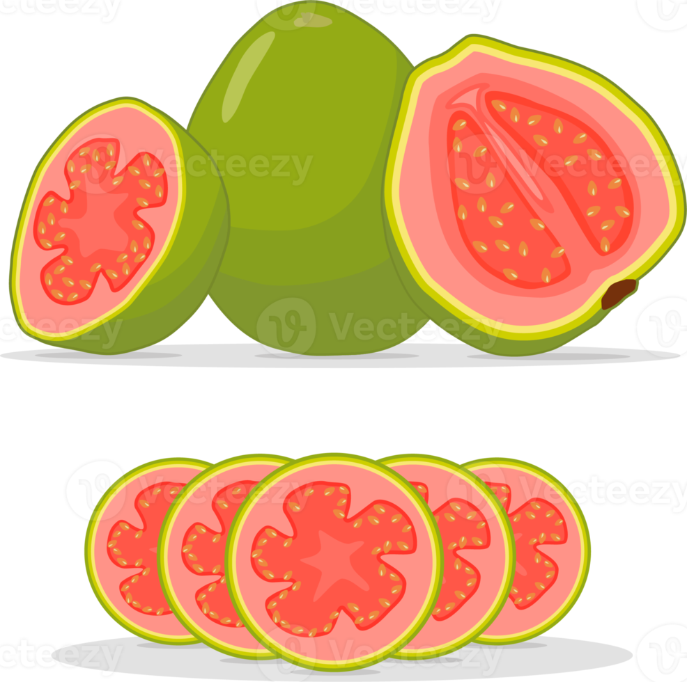 Sweet juicy tasty natural eco product guava png