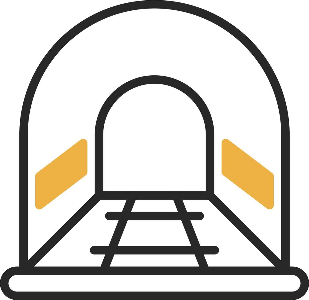 Tunnel Vector Icon Design