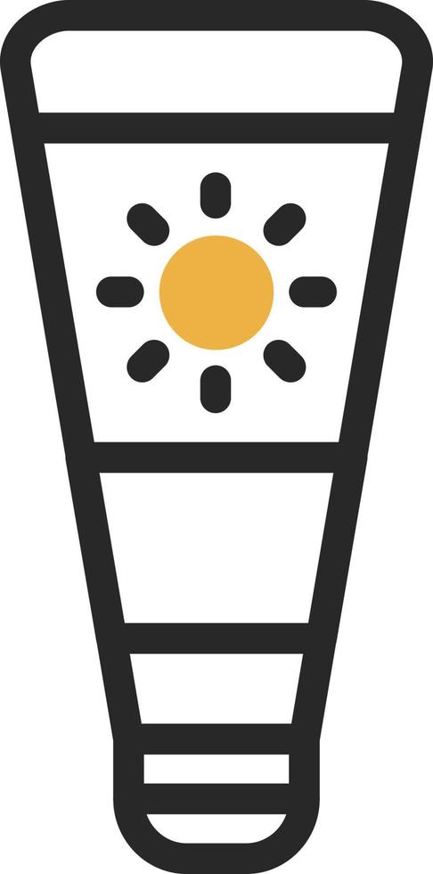 Sunscreen Vector Icon Design