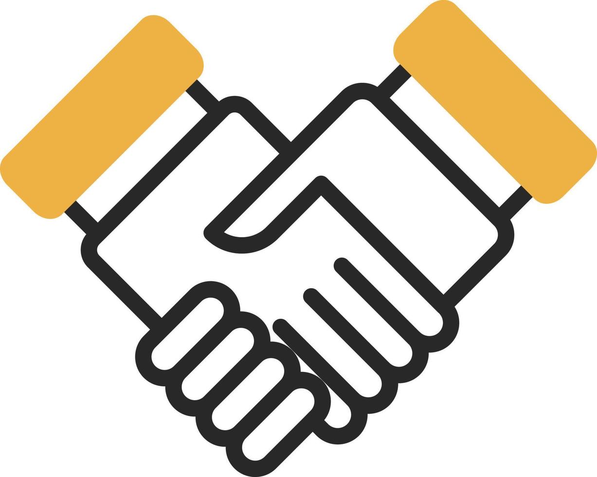 Handshake Vector Icon Design