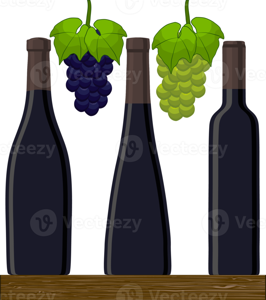 Various sweet tasty natural wine png