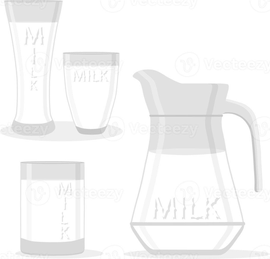 Sweet tasty natural eco product milk png