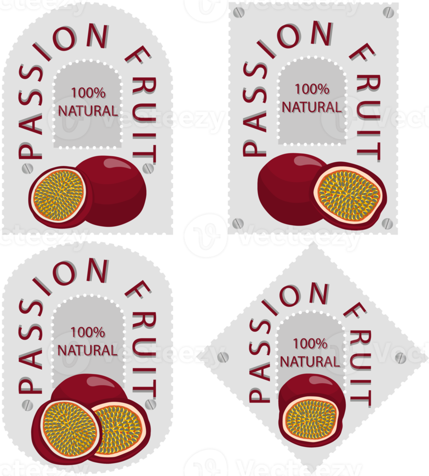 Sweet juicy tasty natural eco product passion fruit png