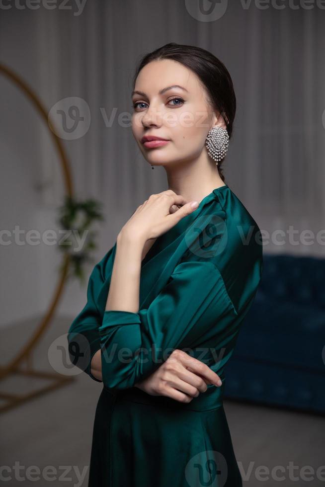 Portrait of a beautiful woman photo