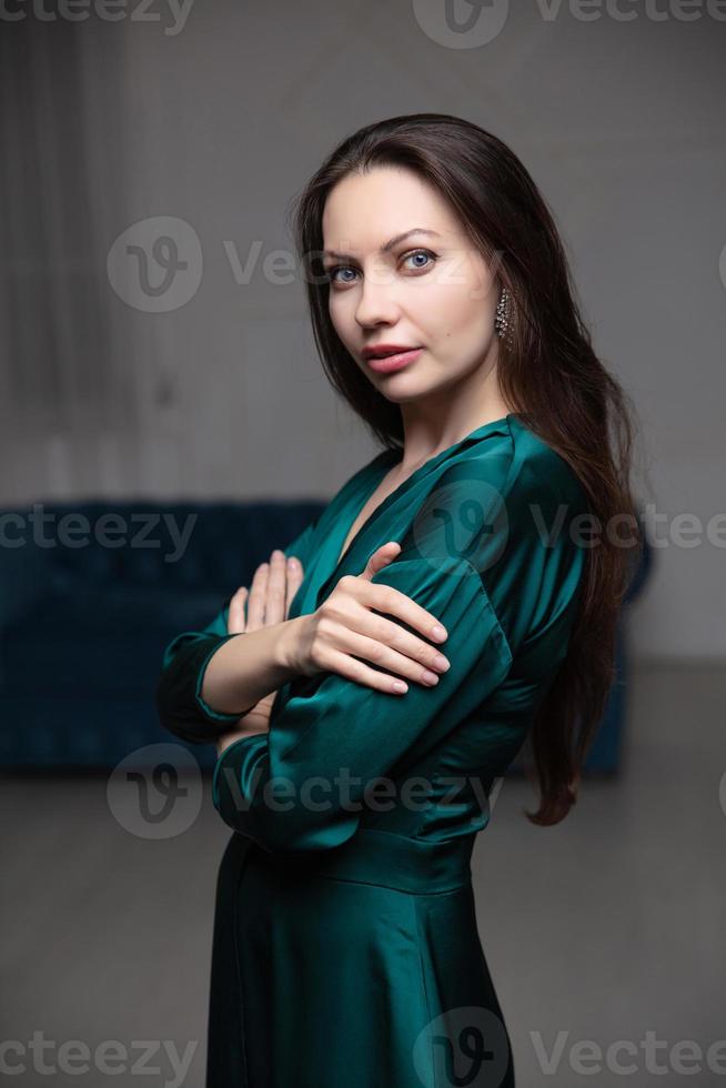 Portrait of a nice woman photo