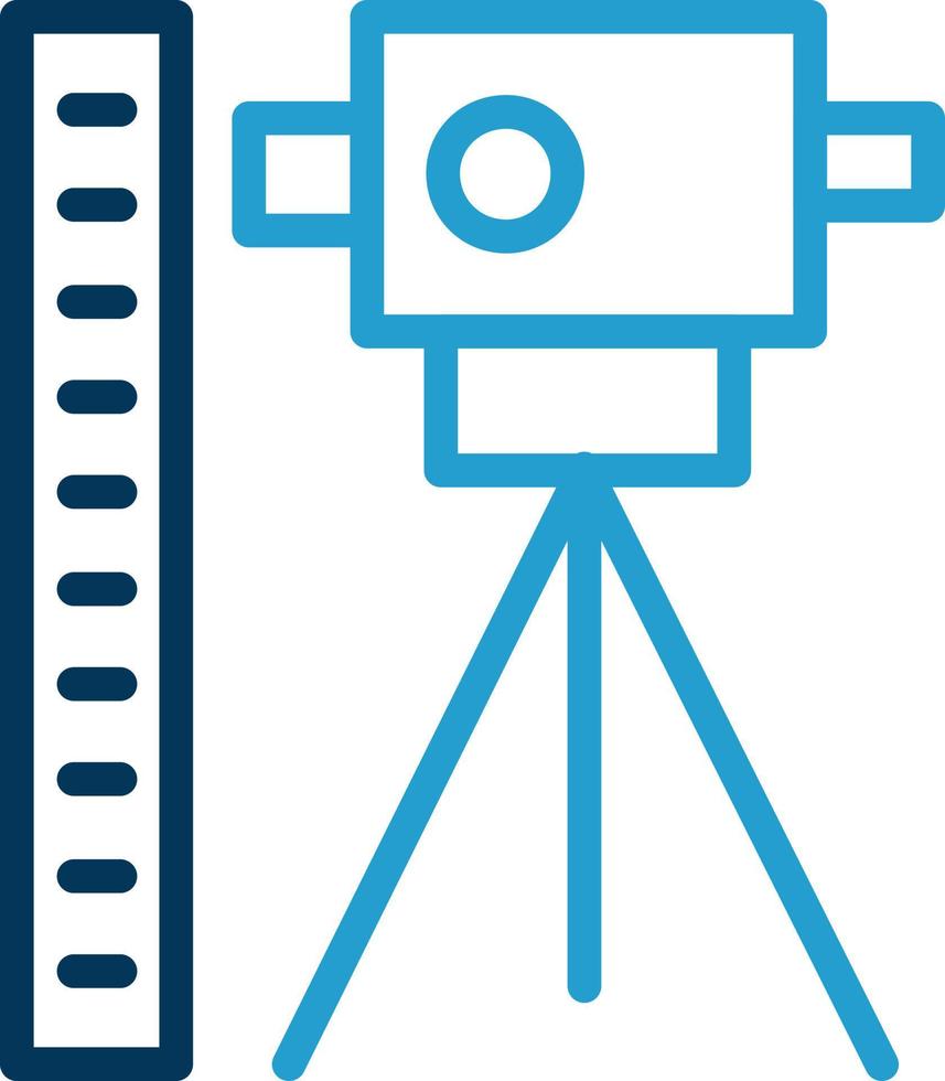 Theodolite Vector Icon Design