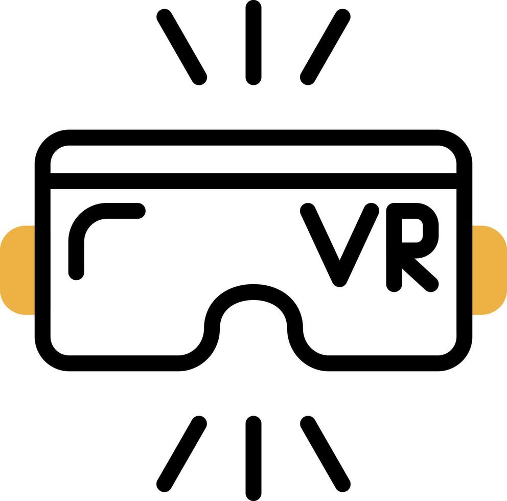 Virtual Reality Vector Icon Design