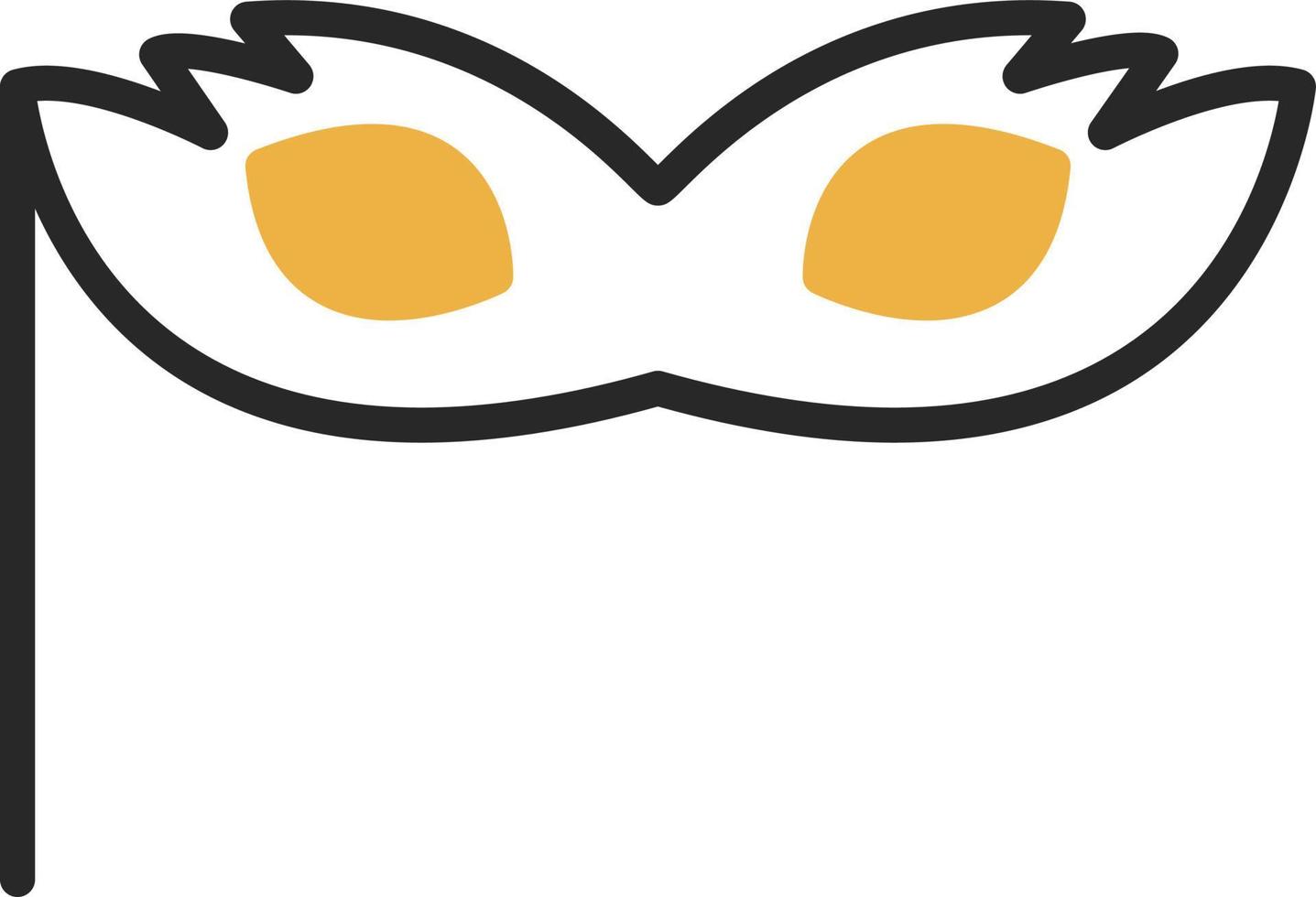 Eye Mask Vector Icon Design
