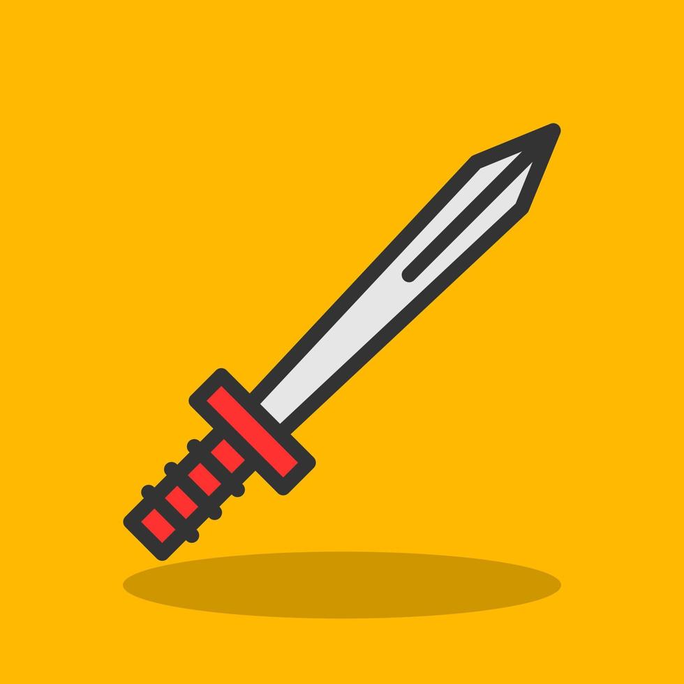 Sword Vector Icon Design