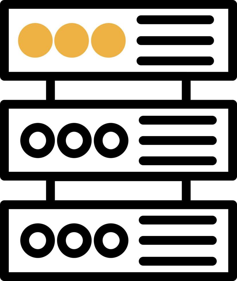 Big Data Vector Icon Design
