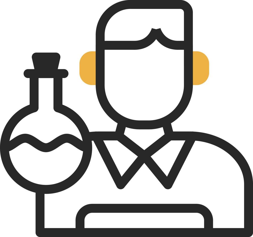 Scientist Vector Icon Design