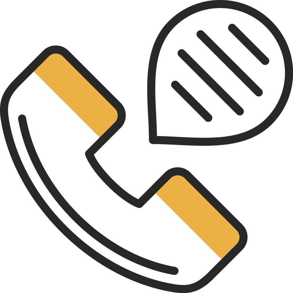 Phone Call Vector Icon Design