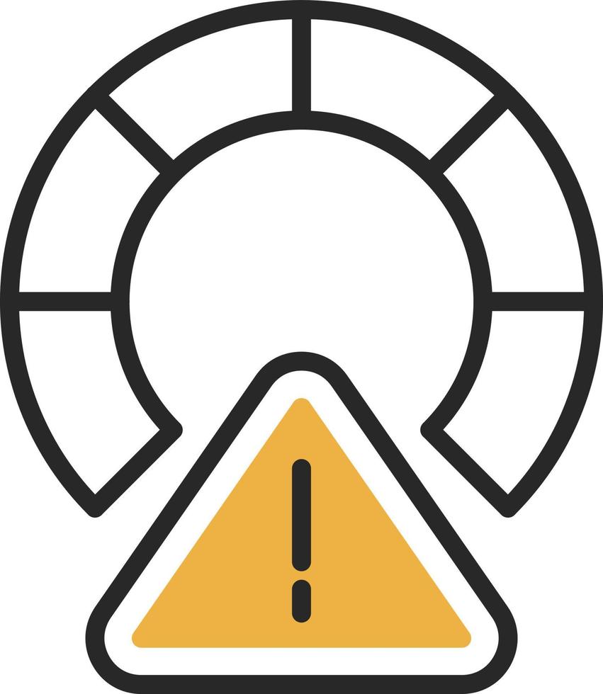 Risk Vector Icon Design