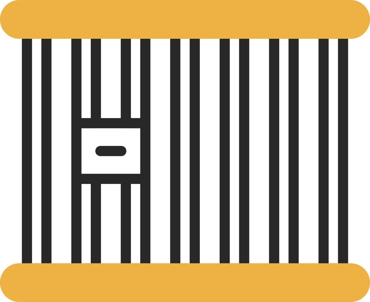 Prison Cell Vector Icon Design