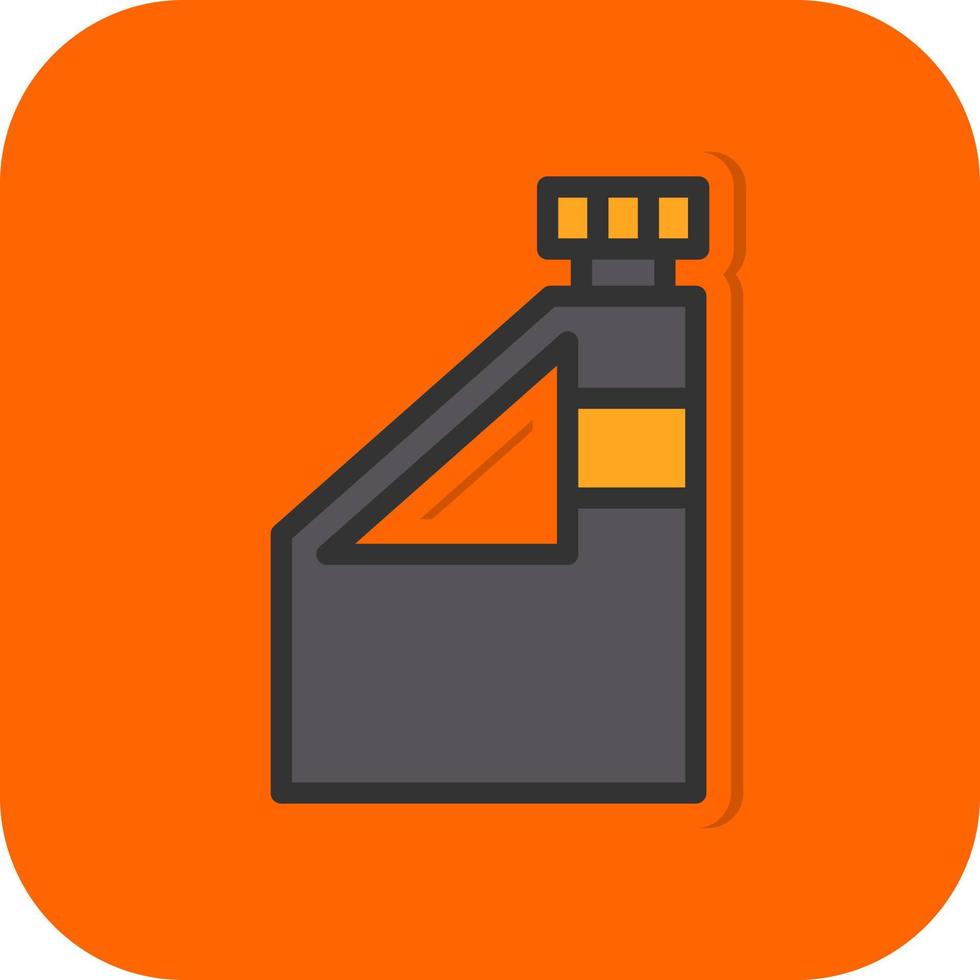 Engine Oil Vector Icon Design