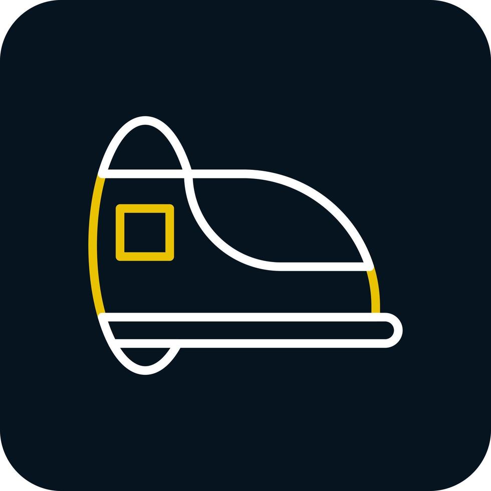 Hyperloop Vector Icon Design