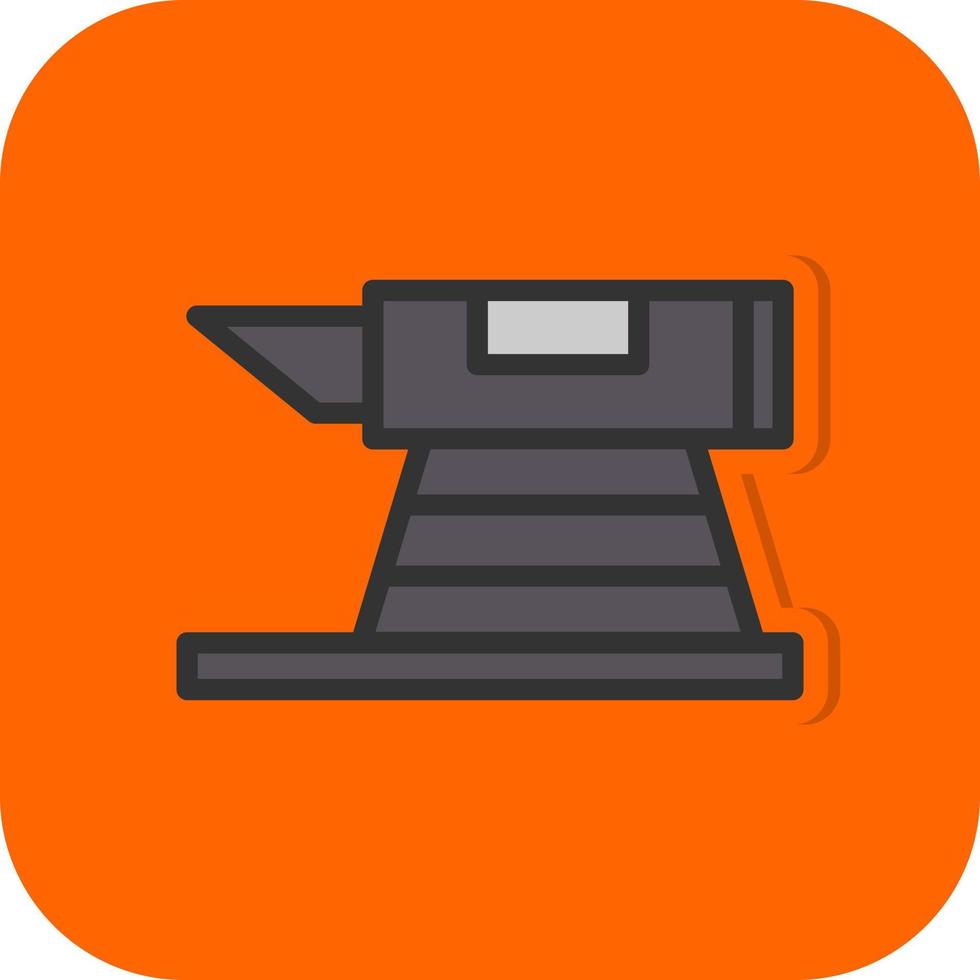 Anvil Vector Icon Design
