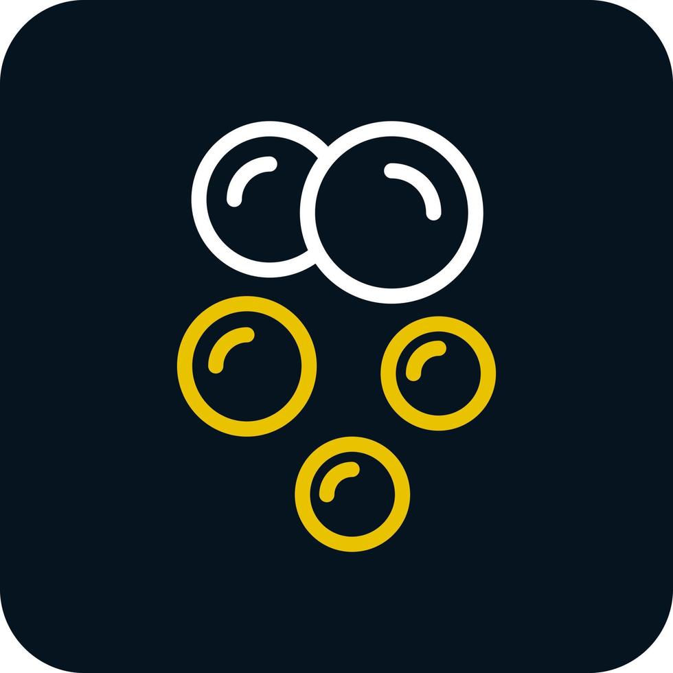 Bubbles Vector Icon Design