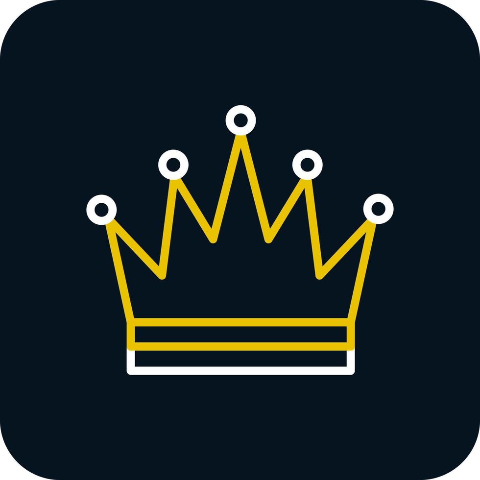 Crown Vector Icon Design