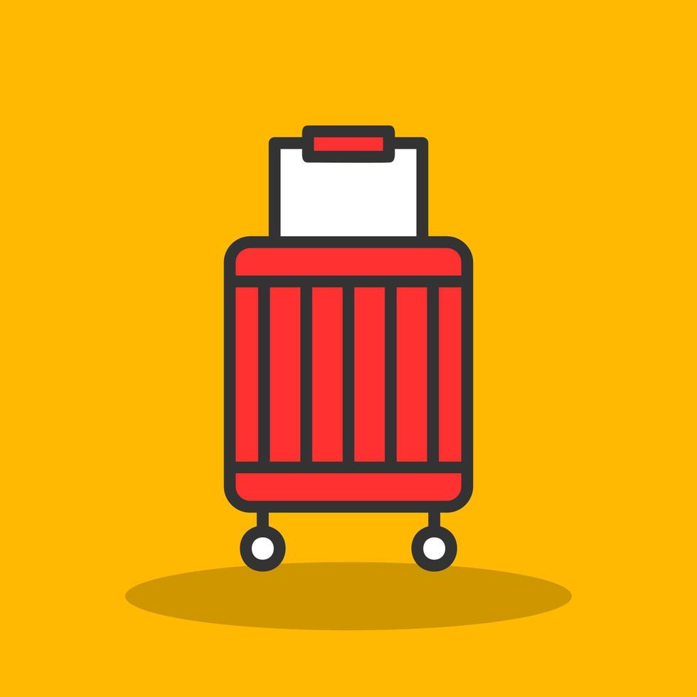Baggage Vector Icon Design