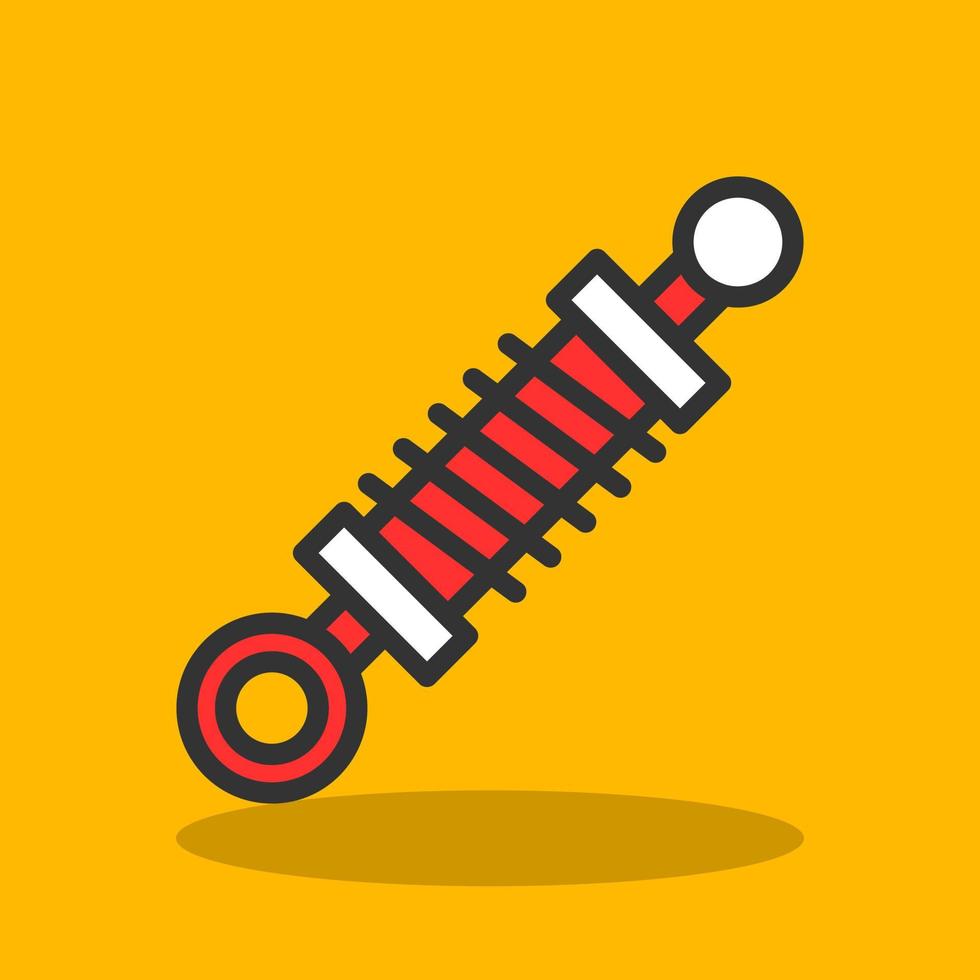 Shock Absorber Vector Icon Design