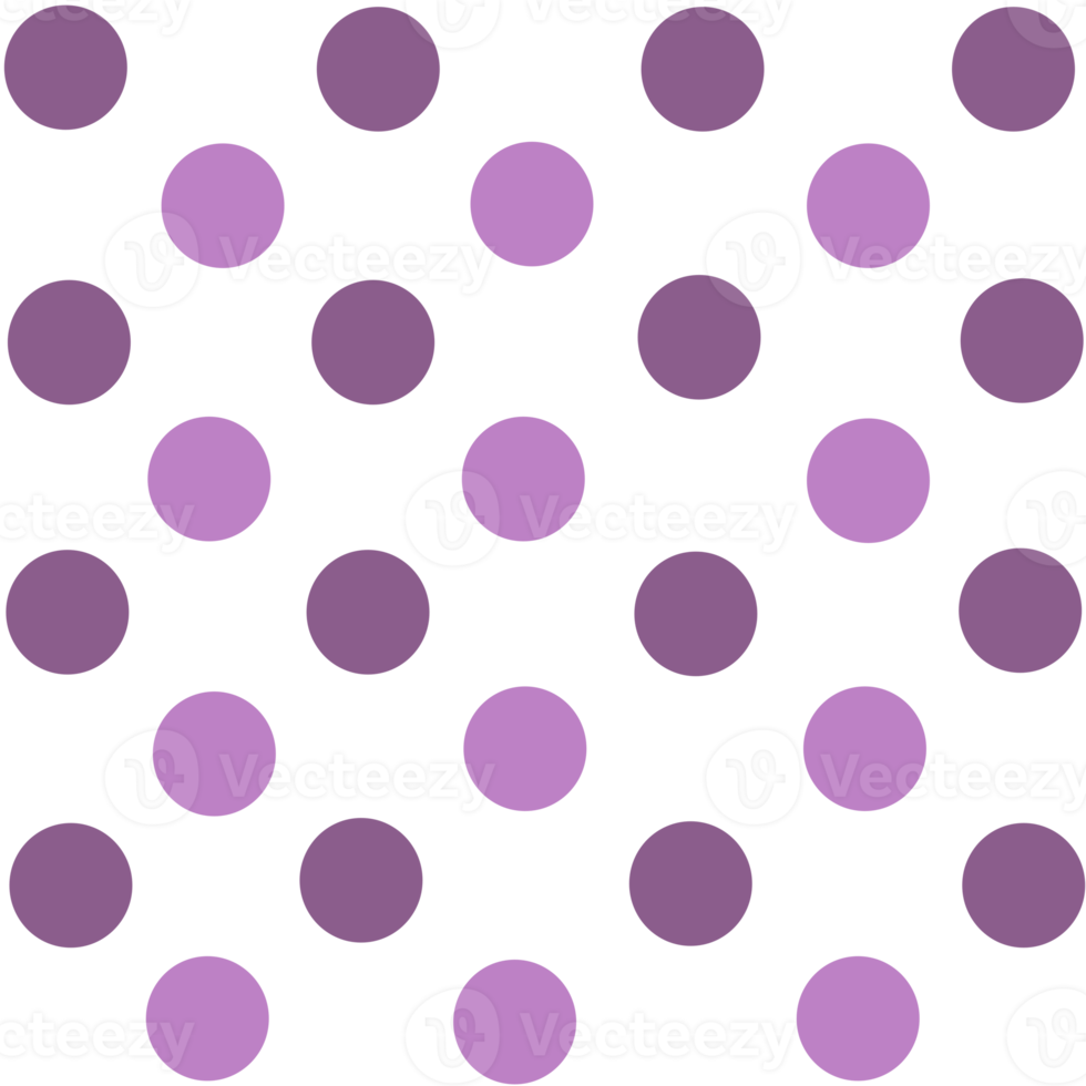 violett Polka Punkt Farbe Muster Hintergrund png