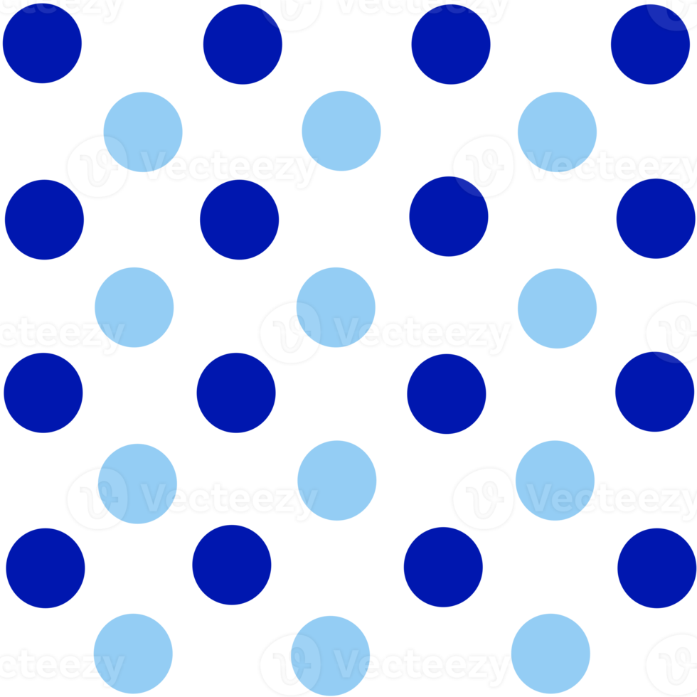 Blue polka dot color pattern background png