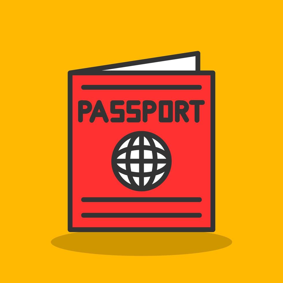 Passport Vector Icon Design