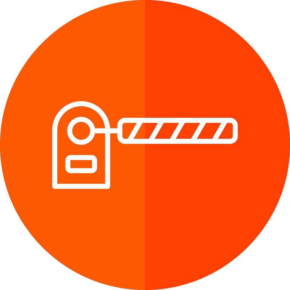 Barrier Vector Icon Design