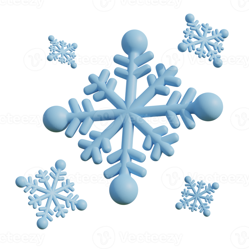 copo de nieve en transparente antecedentes png