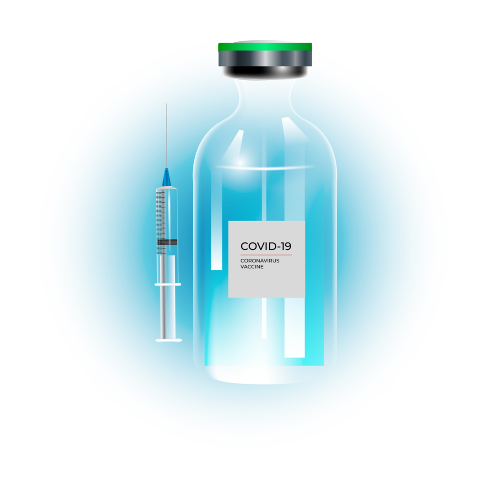 vaccine injection glass vial with syringe png