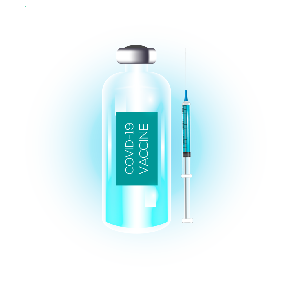 vaccine injection glass vial with syringe png