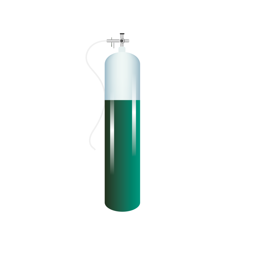 oxygen tank for first aid lung therapy png
