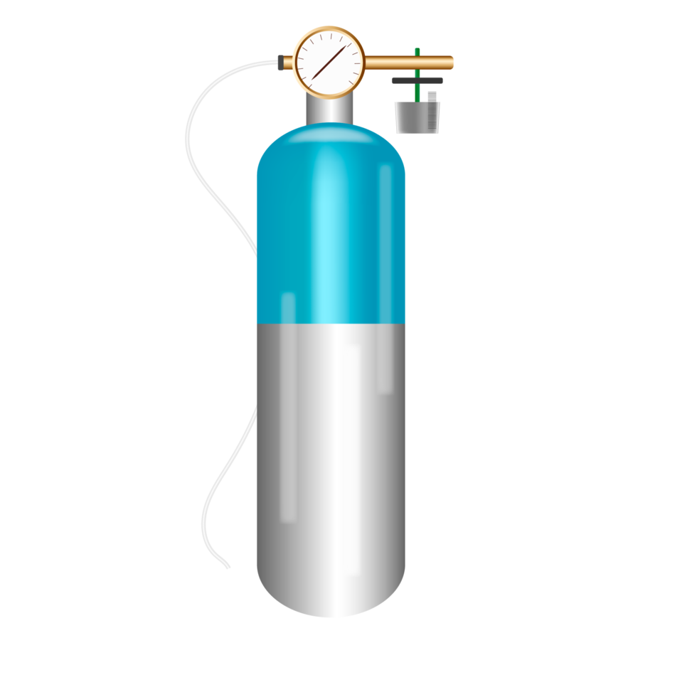 oxygen tank for first aid lung therapy png