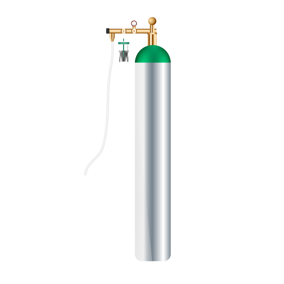 oxygen tank for first aid lung therapy png