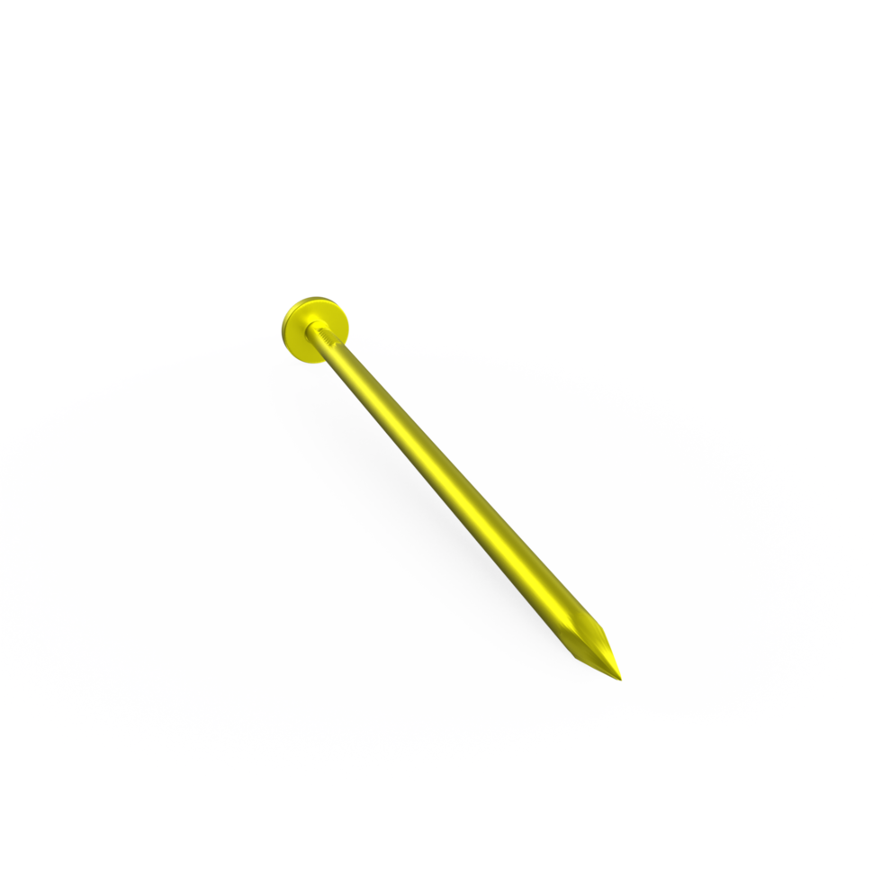 nail isolated on transparent background png