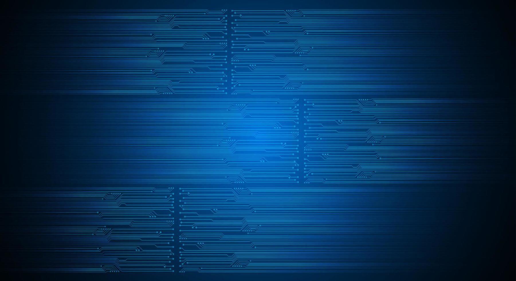 Modern Blue Technology Background vector