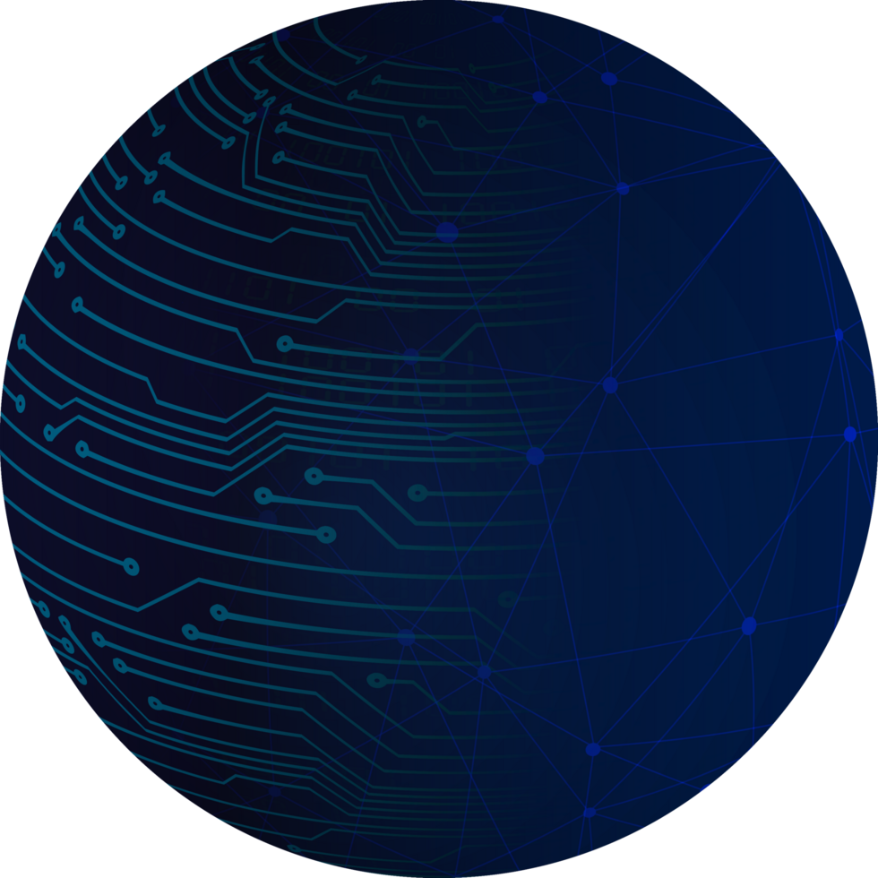 carte du monde de la technologie moderne globe crop-out png