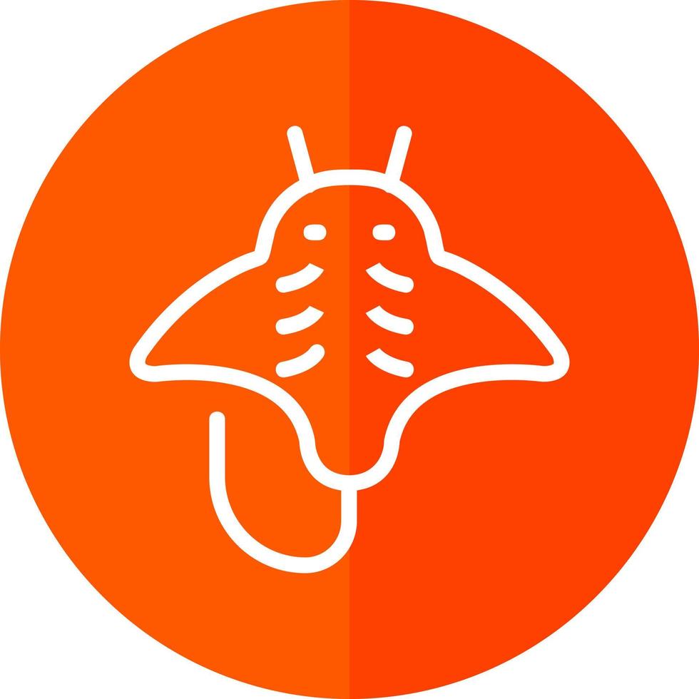 Stingray Vector Icon Design