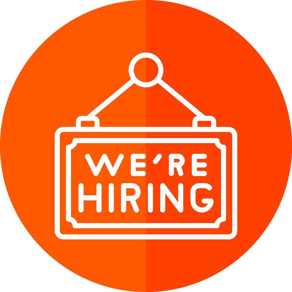 Hiring Vector Icon Design
