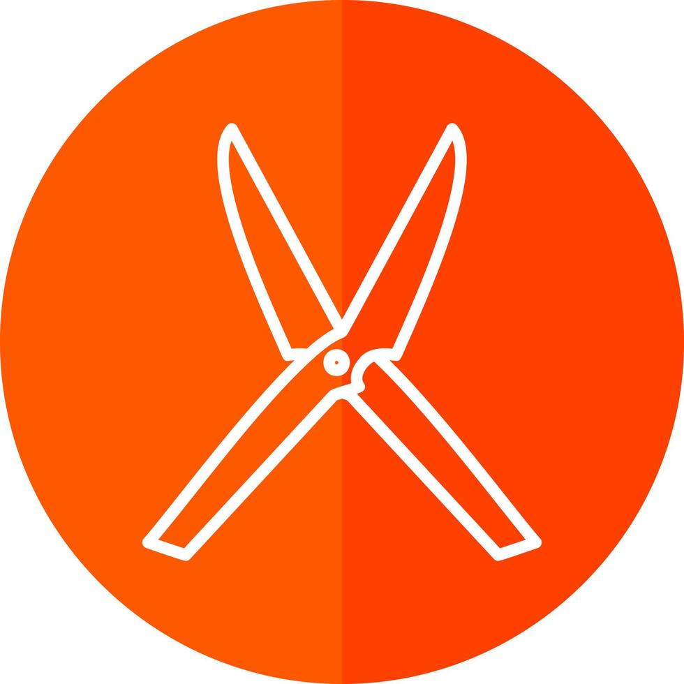 Secateurs Vector Icon Design