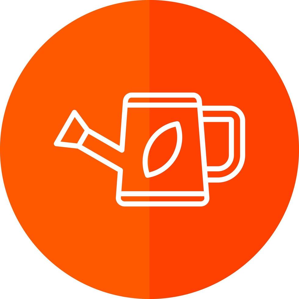 Watering Can Vector Icon Design