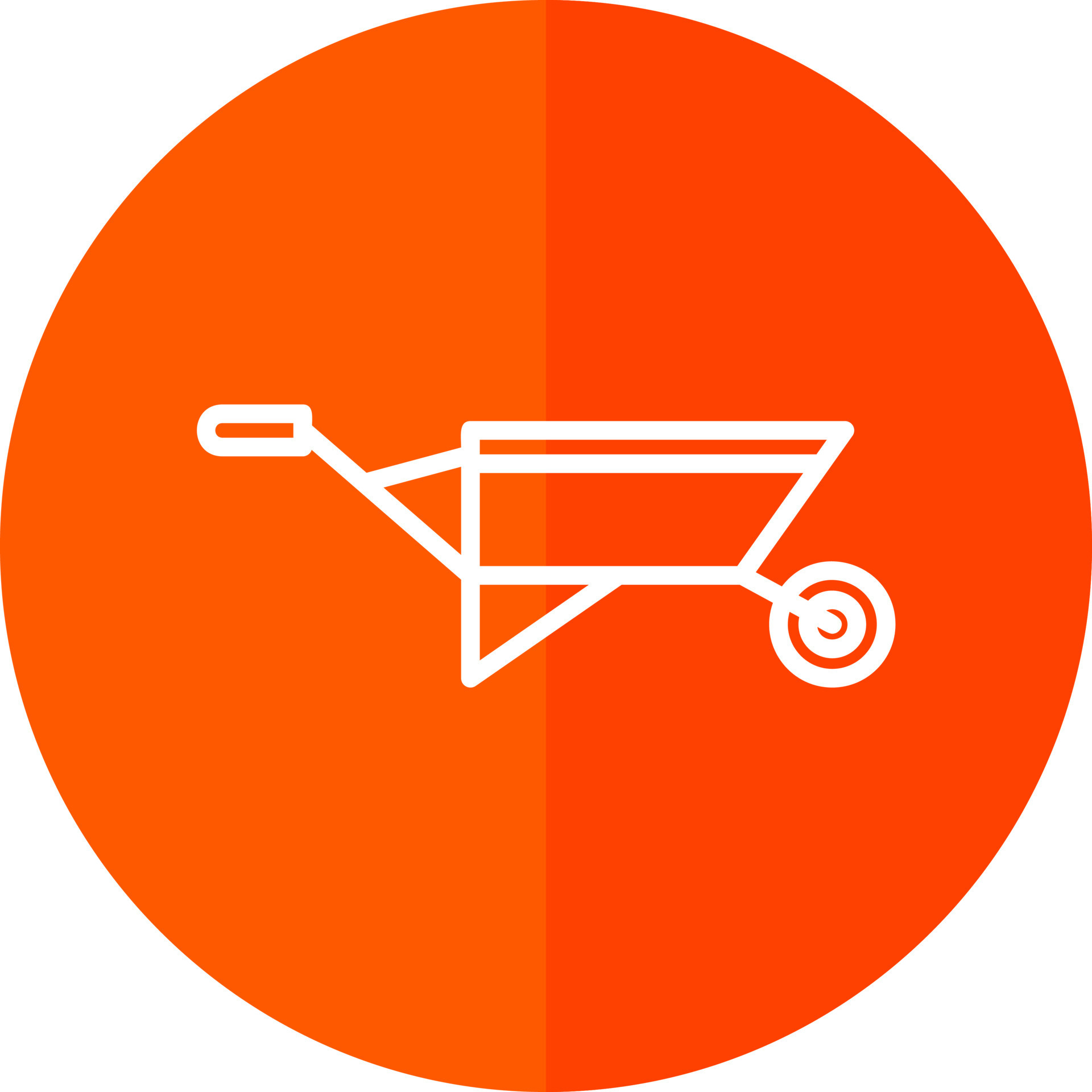 Wheelbarrow Vector Icon Design 20052786 Vector Art at Vecteezy