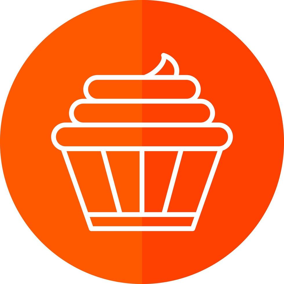 diseño de icono de vector de cupcakes
