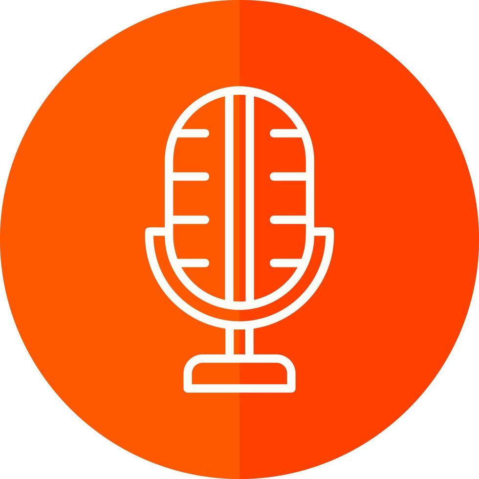 Mike Vector Icon Design