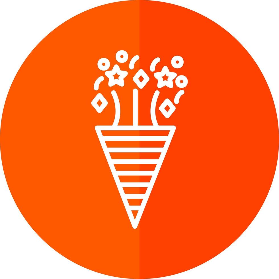 Confetti Vector Icon Design