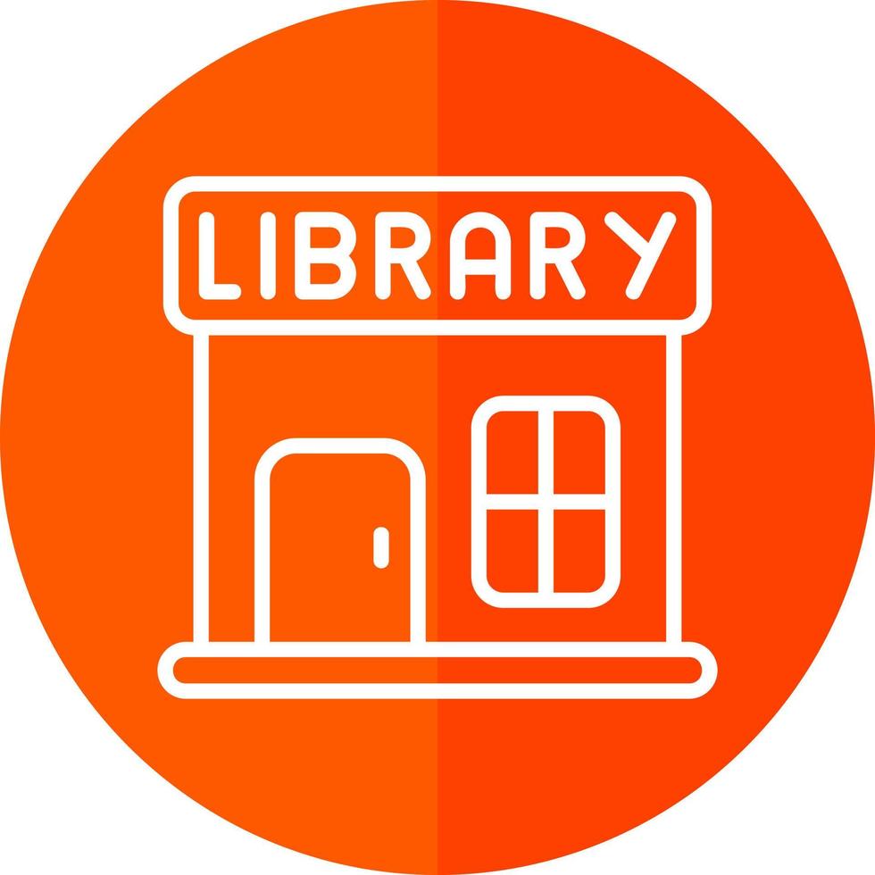 Library Vector Icon Design