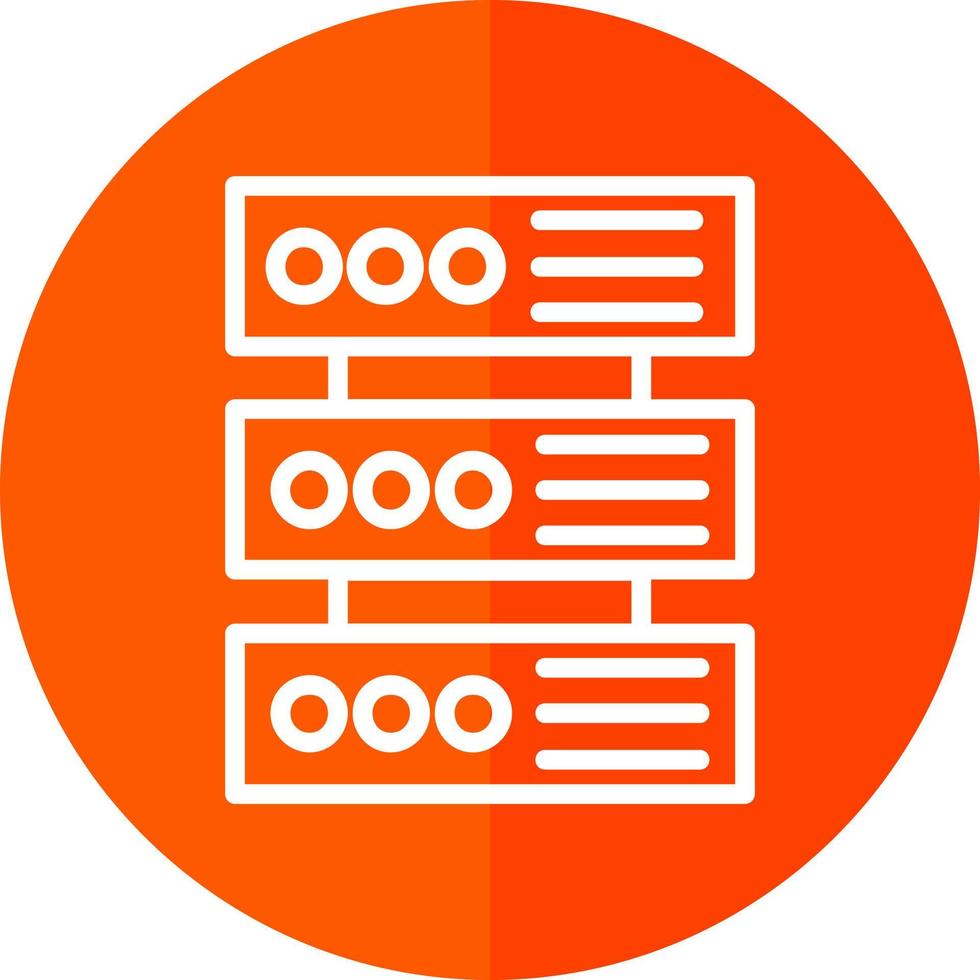 Big Data Vector Icon Design