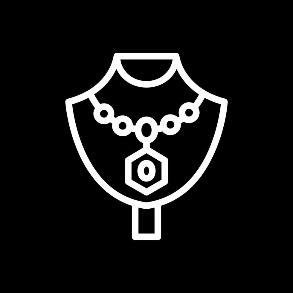 diseño de icono de vector de collar